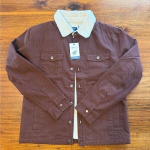 United By Blue Sherpa Lined Shirt Jacket